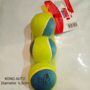 Mainan Anjing KONG Squeakair Ball Dog Toys isi 3pc AUT2