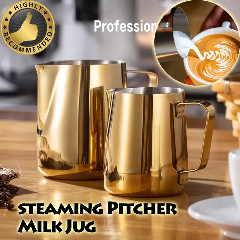 Gelas Milk Jug Kopi Espresso Latte Art Stainless 350ml