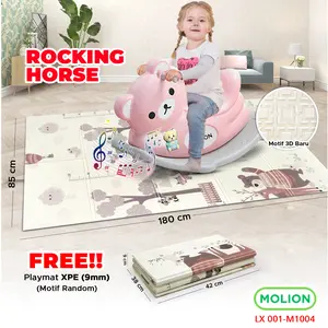 MOLION Kuda Kudaan Anak Rocking Horse Mainan Jungkat Jungkit 001-1004