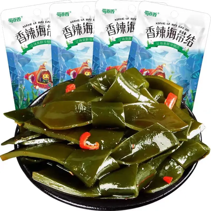 (VEGETARIAN) Shu Dao Xiang Rumput Laut Pita Basah Spicy 24 gram
