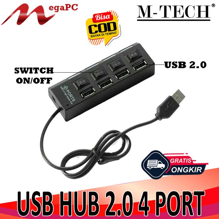 Promo USB HUB 2.0 4 Port Switch ON OFF 2