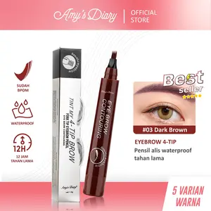 AMY'S DIARY Pensil Alis Waterproof Tint My 4-Tip Fork Eyebrow