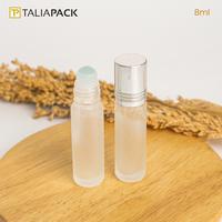 Gambar BOTOL ROLL ON DOFF SILVER 8ML dari Taliapack Packaging Kota Administrasi Jakarta Utara 1 Tokopedia
