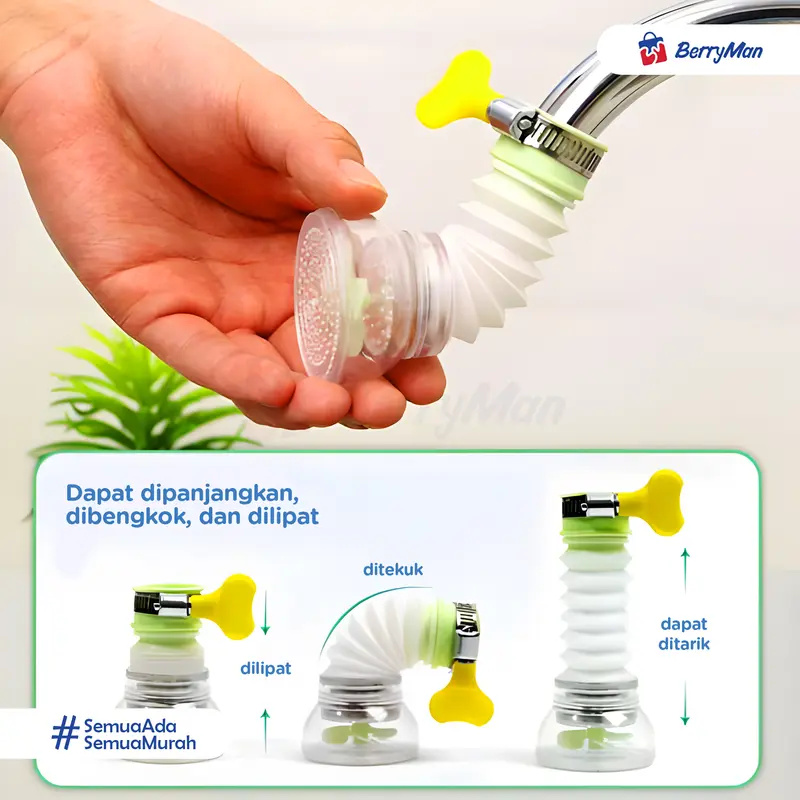 Sambungan Keran Air Putar 360 Derajat - Filter Kran 3