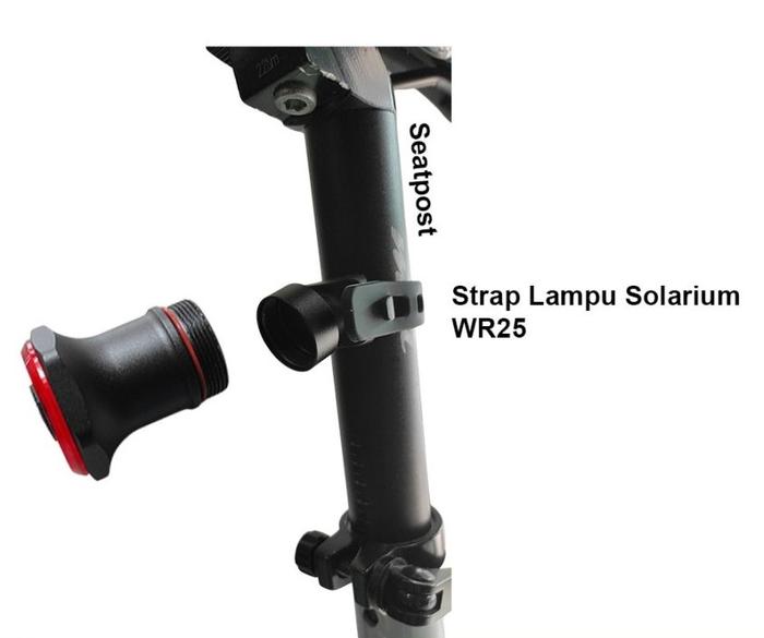 Gambar MXL Solarium Lampu Belakang Sepeda WR25P Rear Light Bike 100 Lumens - Seatpost dari MXL Sports Indonesia Kota Administrasi Jakarta Selatan 5 Tokopedia