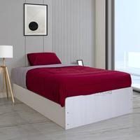 Gambar Soho.id Ecco Bed - Ranjang Laci Divan Ekonomis Minimalis - Putih, 100 x 200 dari Soho.id Furniture Kab. Bogor 3 Tokopedia