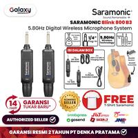 Gambar Saramonic Blink 800 B3 Wireless Mic 6.35mm Untuk Instrument Resmi dari Galaxy Camera Kota Tangerang 1 Tokopedia
