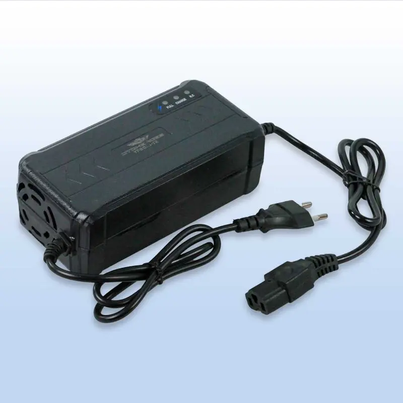 Adaptor Charger Adapter Cas Aki Baterai Sepeda Listrik Skuter 48V 20AH 1