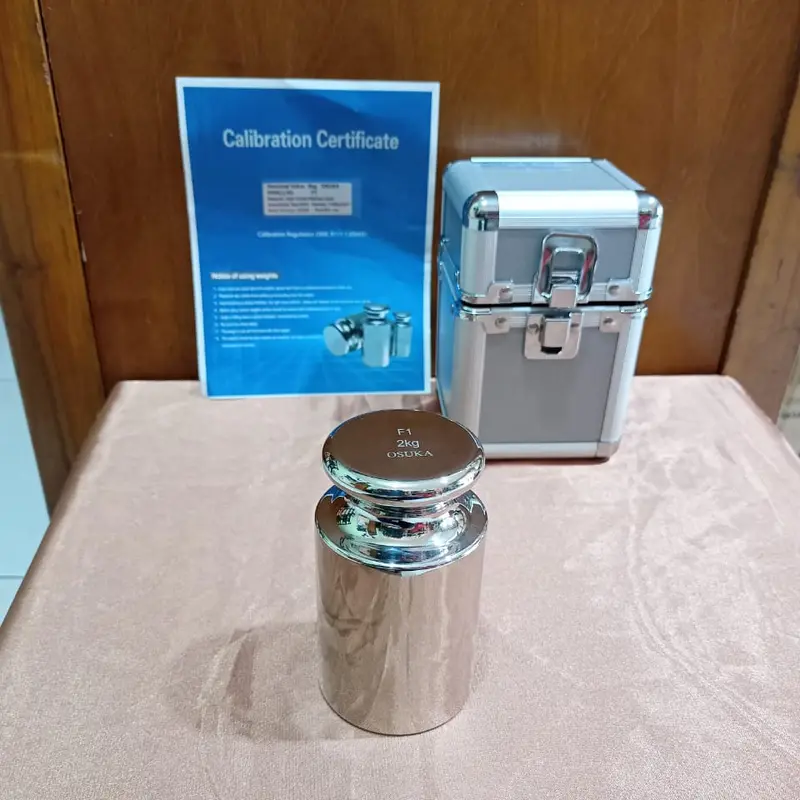 Batu Timbangan F1 2kg atau Anak Timbangan F1 2kg Stainless 0