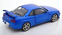 Gambar Diecast 1/18 solido Nissan Skyline GT-R34 1999 blue dari Khoe diecast Kab. Banyumas 5 Tokopedia