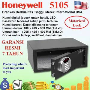 HONEYWELL 5105 Brankas Baja Hotel, Garansi Resmi, Official Store