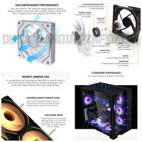 Gambar Lian Li UNI Fan SL INFINITY 120 Reverse Blade - ARGB Fan Single Pack - White Edition  dari Duta Mandiri Infokom Kota Administrasi Jakarta Pusat 2 Tokopedia