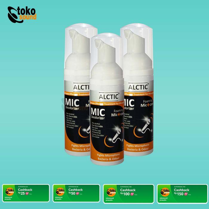 Gambar ALCTIC MICROPHONE CLEANER 60ML - FOAM PEMBERSIH MICROPHONE dari Tokosound Proaudio Kota Administrasi Jakarta Barat Tokopedia