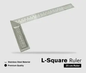 AP Penggaris Siku Tukang Besi Pasekon 30 cm 12 inch