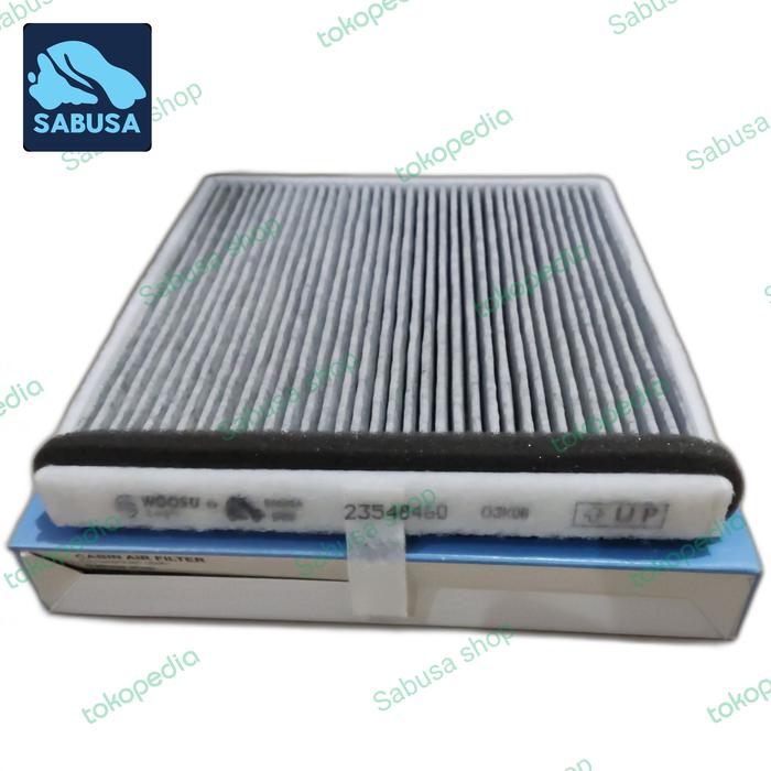 Gambar WOOSU Filter AC Kabin Carbon Wuling Confero Cortez Almaz Alvez Formo dari Sabusa shop Kota Administrasi Jakarta Selatan Tokopedia
