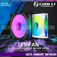 Gambar Lian Li UNI Fan SL INFINITY 120 Reverse Blade - ARGB Fan Single Pack - White Edition  dari Duta Mandiri Infokom Kota Administrasi Jakarta Pusat 1 Tokopedia