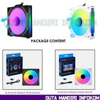 Gambar Lian Li UNI Fan SL INFINITY 120 Reverse Blade - ARGB Fan Single Pack - White Edition  dari Duta Mandiri Infokom Kota Administrasi Jakarta Pusat 4 Tokopedia
