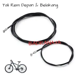Tali Kabel Kawat Rem Sepeda Depan Belakang Panjang Tebal MTB Lipat dll