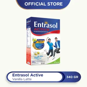 ENTRASOL ACTIVE VANILLA LATTE 340 G