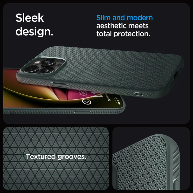 Spigen Liquid Air Matte Soft Cover Casing Case Iphone 15 Plus Pro Max 2