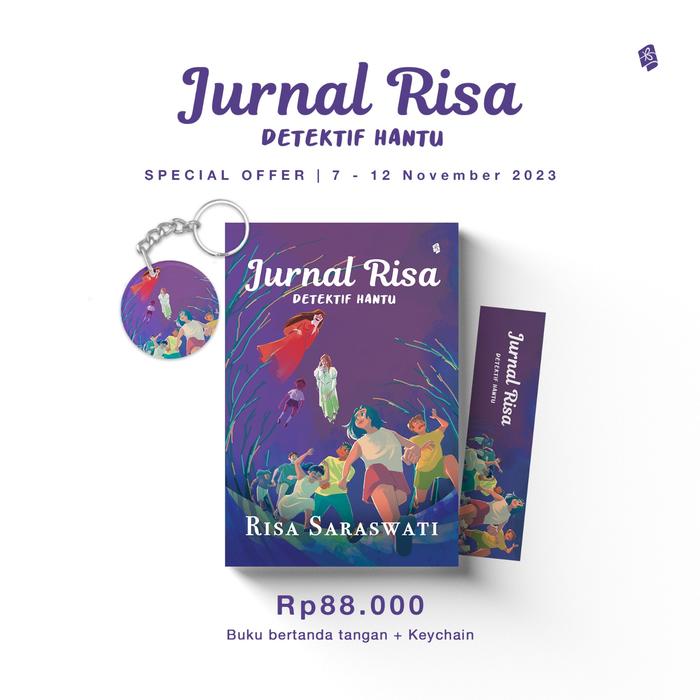 Gambar Buku Novel Horor - Jurnal Risa Detektif Hantu - Risa Saraswati dari Bumi Fiksi Makassar Kota Makassar Tokopedia