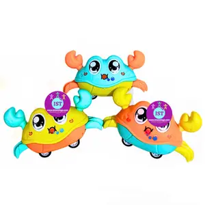 Mainan Anak Anak Kepiting Jalan Sendiri Seru Warna Warni Lucu SS1752