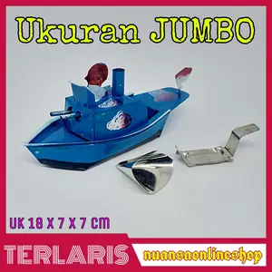 Perahu Otok Jumbo Grosir Isi 8 Pcs