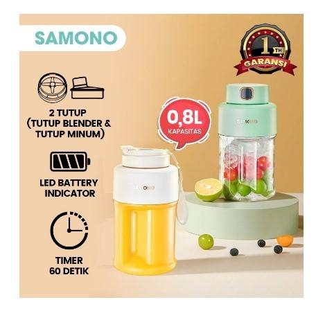 Gambar Blender Portable + Tutup Botol Minum 0,8 Liter dari utamamegaelectric Kota Tangerang Selatan Tokopedia