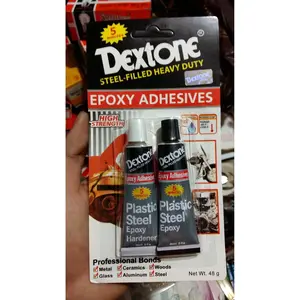 LEM EPOXY /LEM CAMPUR / LEM BESI / SERBAGUNA DEXTONE 5 MENIT 48gr gram
