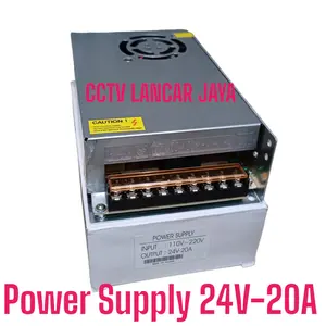 Switching Power Supply PSU 24V 20A High Quality, 24 Volt 20 Ampere