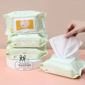 Pet Wipes Tisu Tissue Basah Pembersih Anjing Kucing  Dog Cat Grooming