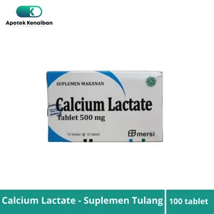 CALCIUM LACTATE BOX / KALSIUM UNTUK ANAK IBU HAMIL DAN LANSIA
