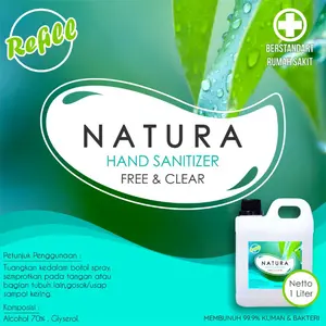 Pembersih Tangan Hansanitizer Natura 1 liter