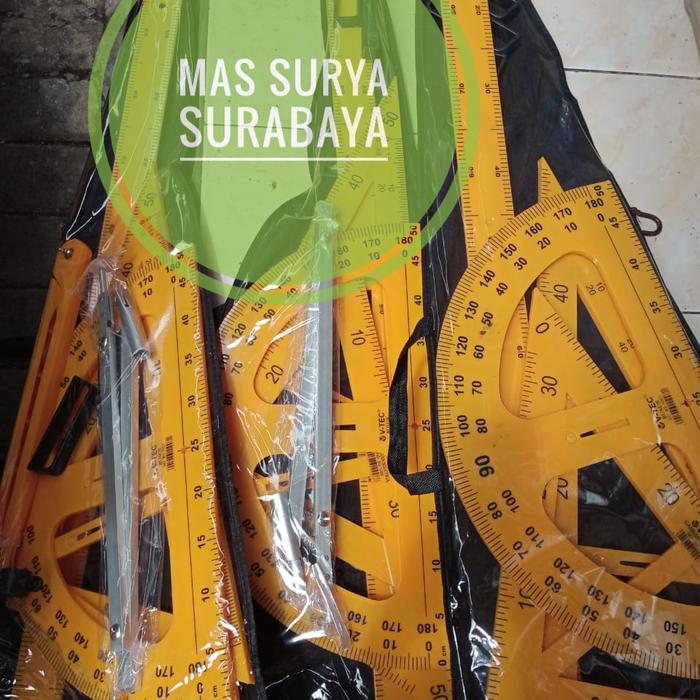 Gambar ruler set penggaris matematika dari CV MAS SURYA SURABAYA Kota Surabaya Tokopedia