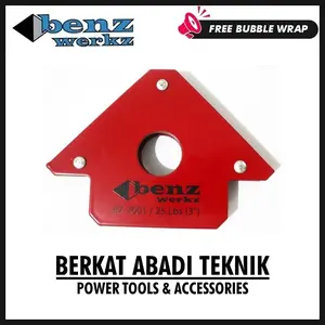 BENZ Arrow Magnetic Welding Holder 3 Inch Magnet Siku Las BZ-7001