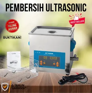 Ultrasonic Cleaner GT Sonic 6L Digital Pembersih Ultrasonik 6 Liter
