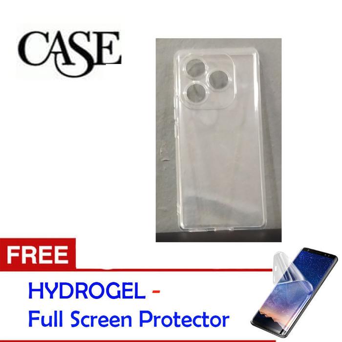 Gambar Clear Soft Case for Itel S23 Plus 2023- 6.78 inch - Gratis Hydrogel dari Mentari Grasindo Teknik Kota Administrasi Jakarta Barat Tokopedia
