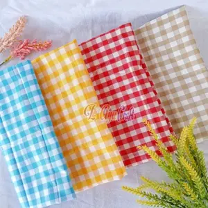 Napkin piknik motif kotak
