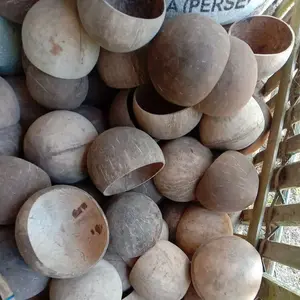 batok kelapa halus bahan kerajinan, batok poles