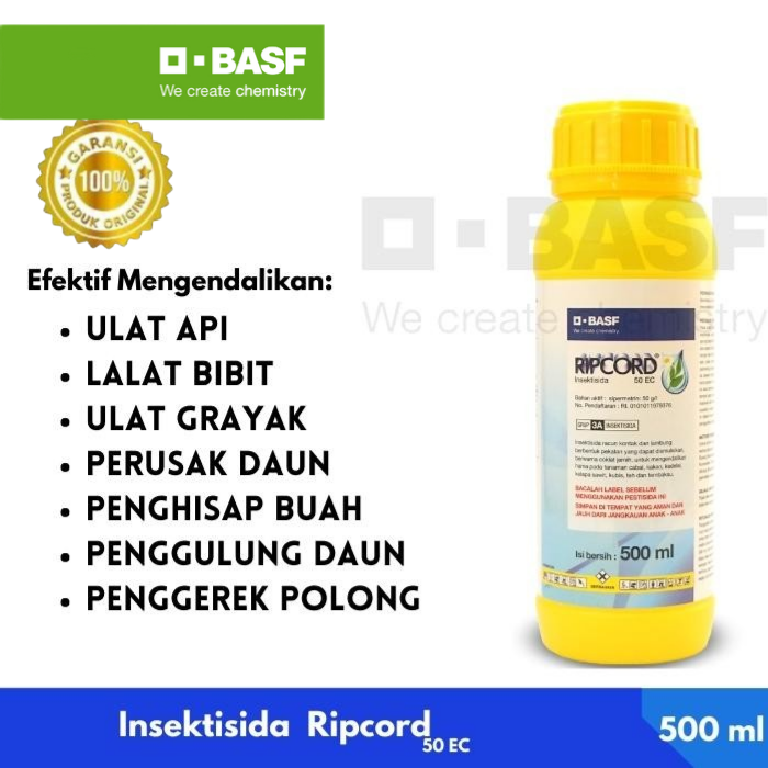 Gambar Insektisida Ripcord 50 EC - 500ml dari BASF Petani Sejahtera Kota Tangerang Tokopedia