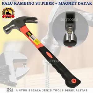 DAYAK / A&Z Palu Kambing Gagang Fiber+Magnet Anti Slip 8 12 16 OZ