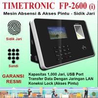 Gambar TIMETRONIC 2600(i) Absensi Akses SidikJari Fingerprint, Official Store dari Taruna Jaya International Kota Administrasi Jakarta Utara 1 Tokopedia
