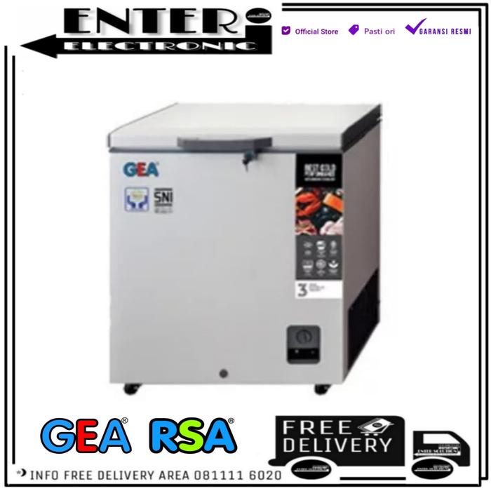 Gambar GEA AB226 - CHEST FREEZER GEA 220 LITER FREEZER BOX PEMBEKU AB 226 R - NEW AB208R 210L dari Enter Electronic Kota Tangerang Selatan Tokopedia