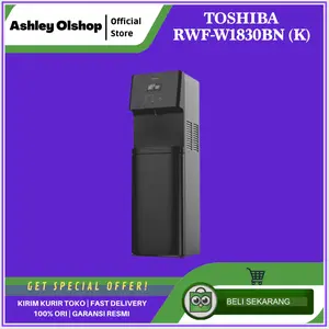 Dispenser Galon Bawah Toshiba RWF-W1830BN (K) - Hitam [ORIGINAL]