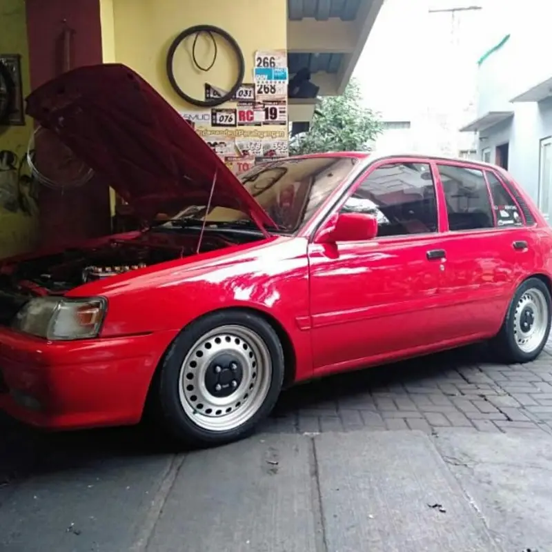 CENTER DOP VELG KALENG PCD 4X100 AGYA AYLA STARLET CALYA DLL BISA COD 3