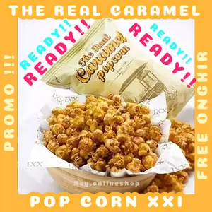 POPCORN XXI THE REAL CARAMEL POPCORN CARAMEL XXI POP CORN CARAMEL XXI