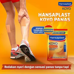 HANSAPLAST KOYO PANAS PEREDA PEGAL & NYERI OTOT 10 LEMBAR