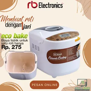 ReBread ReBread Pembuat Roti Otomatis Wadah Keramik RB-250C