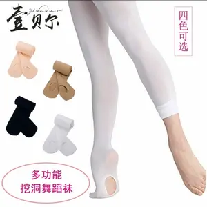 Stocking legging balet berlubang di telapak kaki ready stok