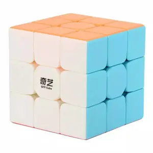 Magic Cube Qiyi Warrior W 3x3x3 Original Puzzle Kubus Stickerless 3x3